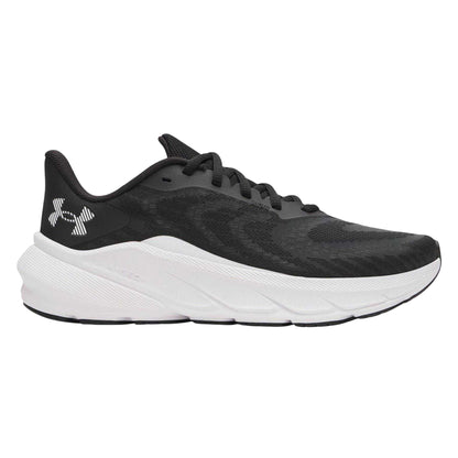 Black-White - Front - Under Armour Womens-Ladies Turbulence 3 Shoes