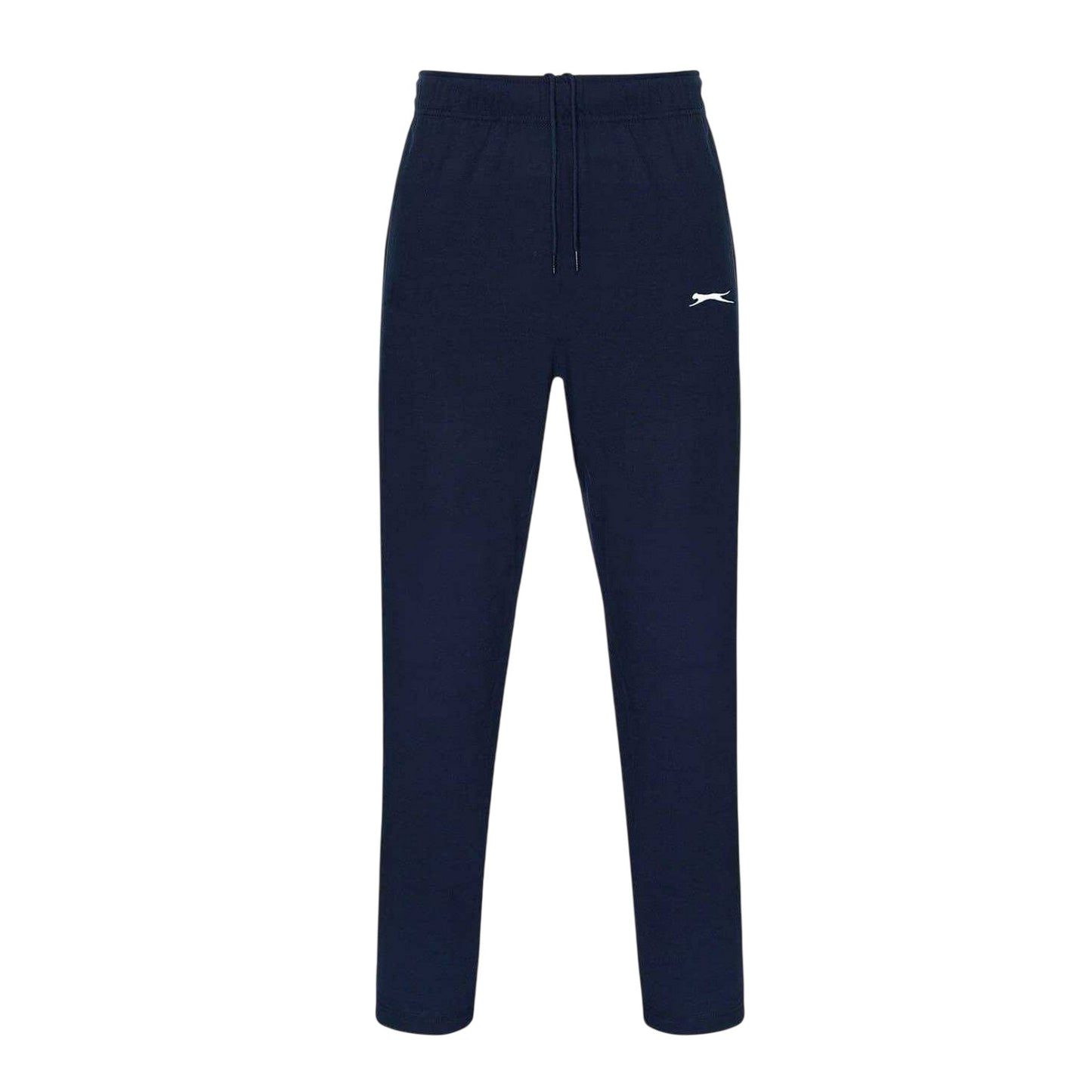 Navy - Front - Slazenger Mens Logo Jogging Bottoms