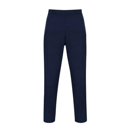 Navy - Back - Slazenger Mens Logo Jogging Bottoms