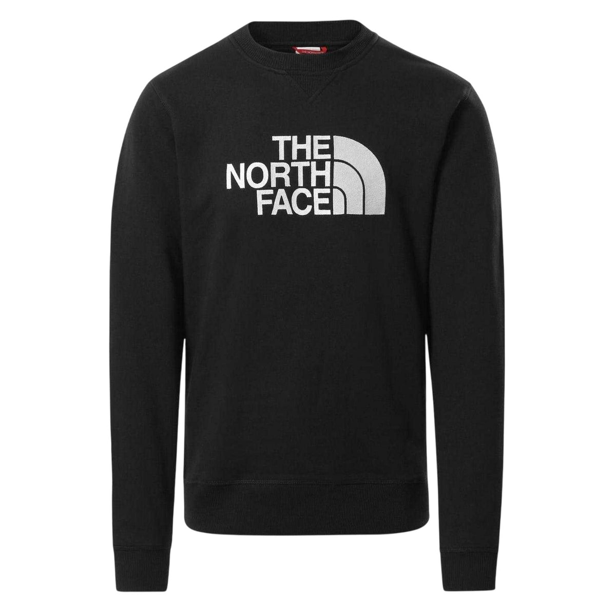Black-White - Front - The North Face Mens Drew Peak Sweatshirt