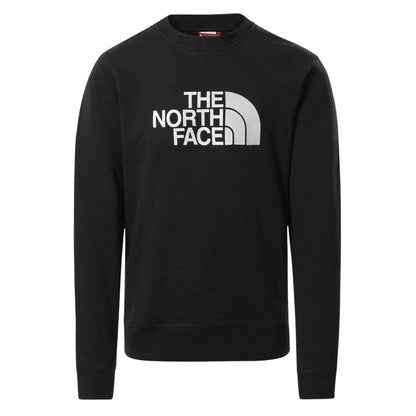 Black-White - Front - The North Face Mens Drew Peak Sweatshirt