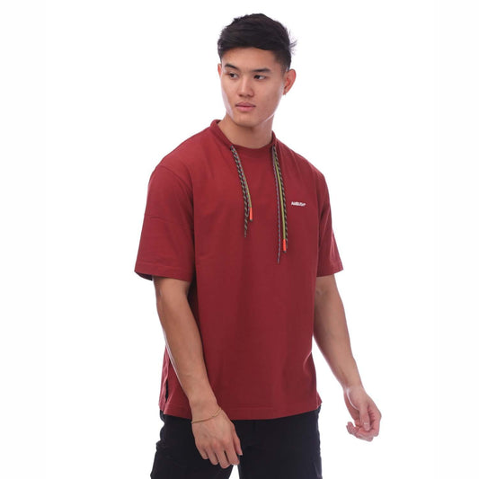 Brown - Front - Ambush Mens Drawstring T-Shirt
