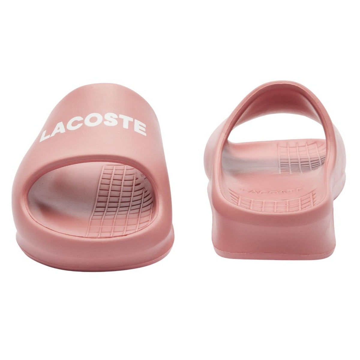 Pink-White - Lifestyle - Lacoste Womens-Ladies Serve 2.0 Sliders