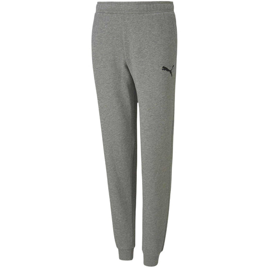 Medium Grey - Front - Puma Childrens-Kids TeamGoal 23 Jogging Bottoms