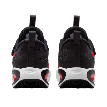 Grey-Red - Back - Nike Childrens-Kids Max Nova Air Cushioned Trainers
