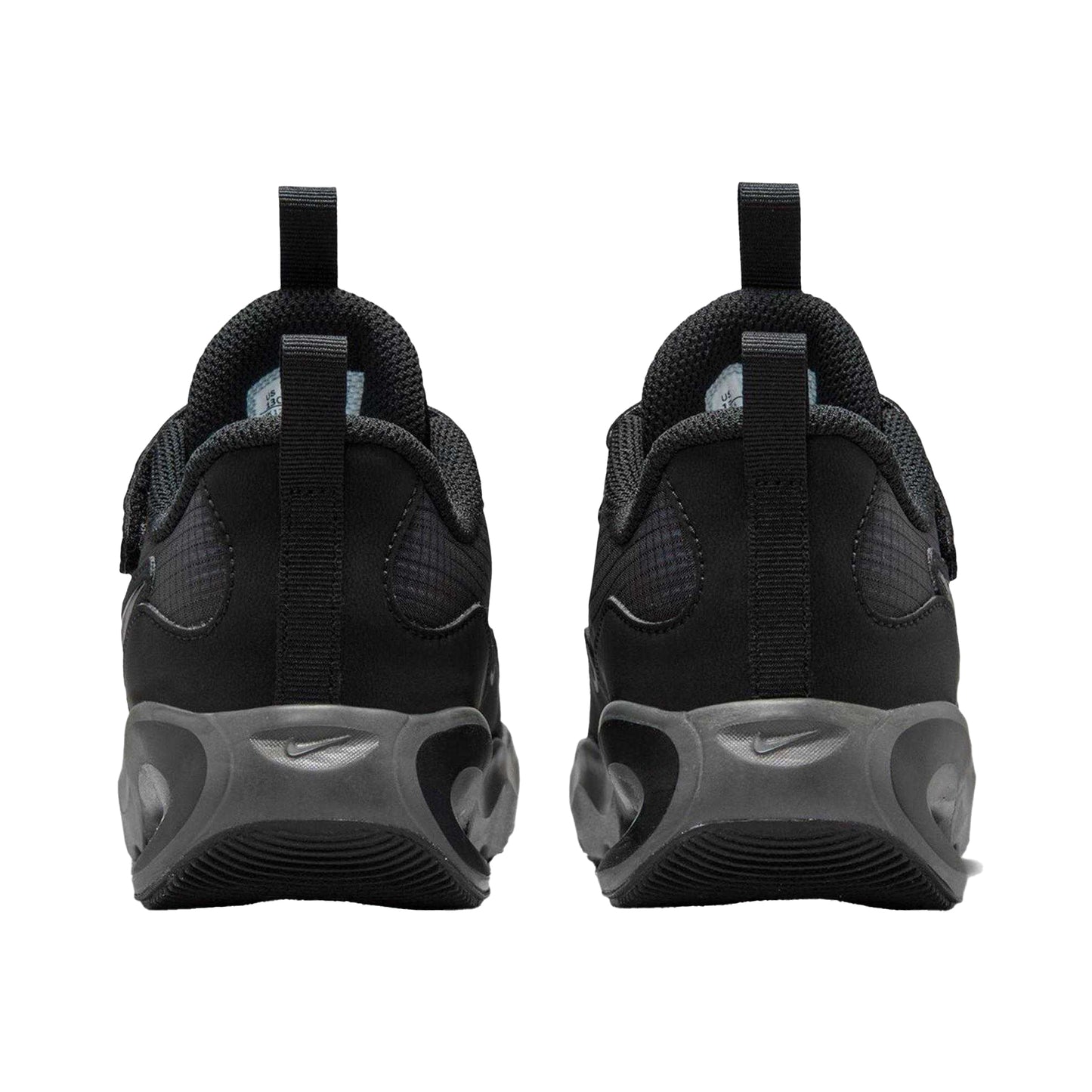 Triple Black - Back - Nike Childrens-Kids Max Nova Air Cushioned Trainers