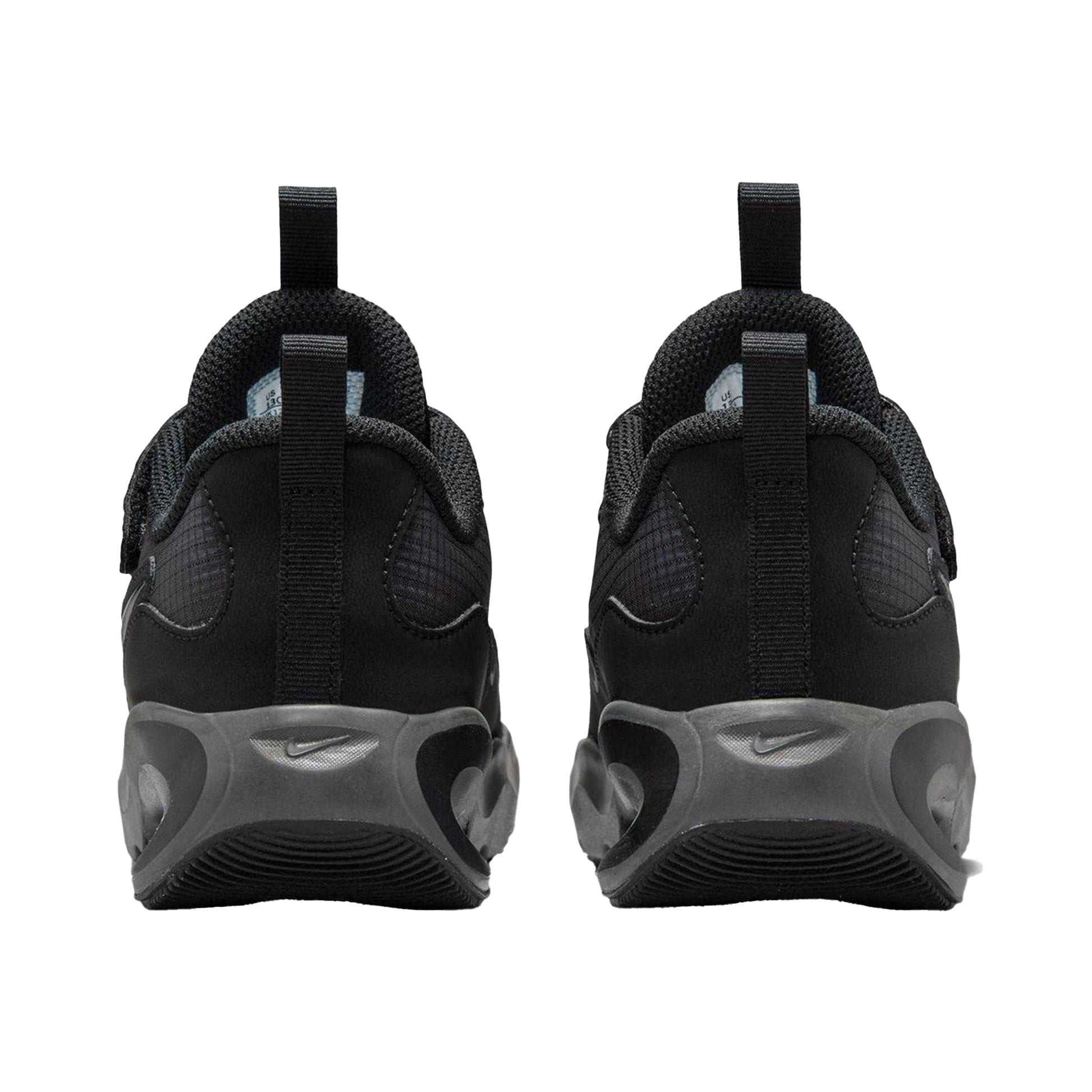 Triple Black - Back - Nike Childrens-Kids Max Nova Air Cushioned Trainers