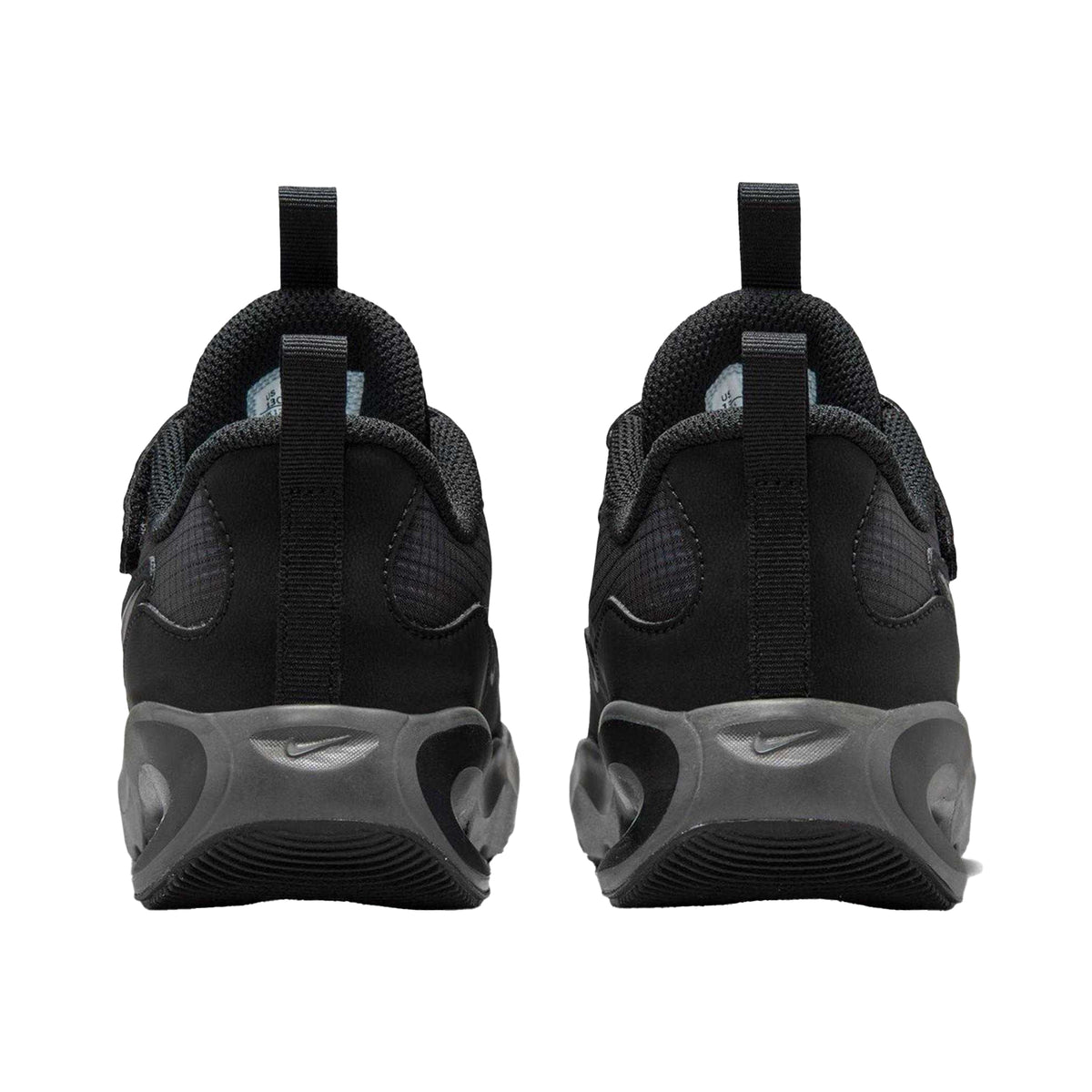 Triple Black - Back - Nike Childrens-Kids Max Nova Air Cushioned Trainers