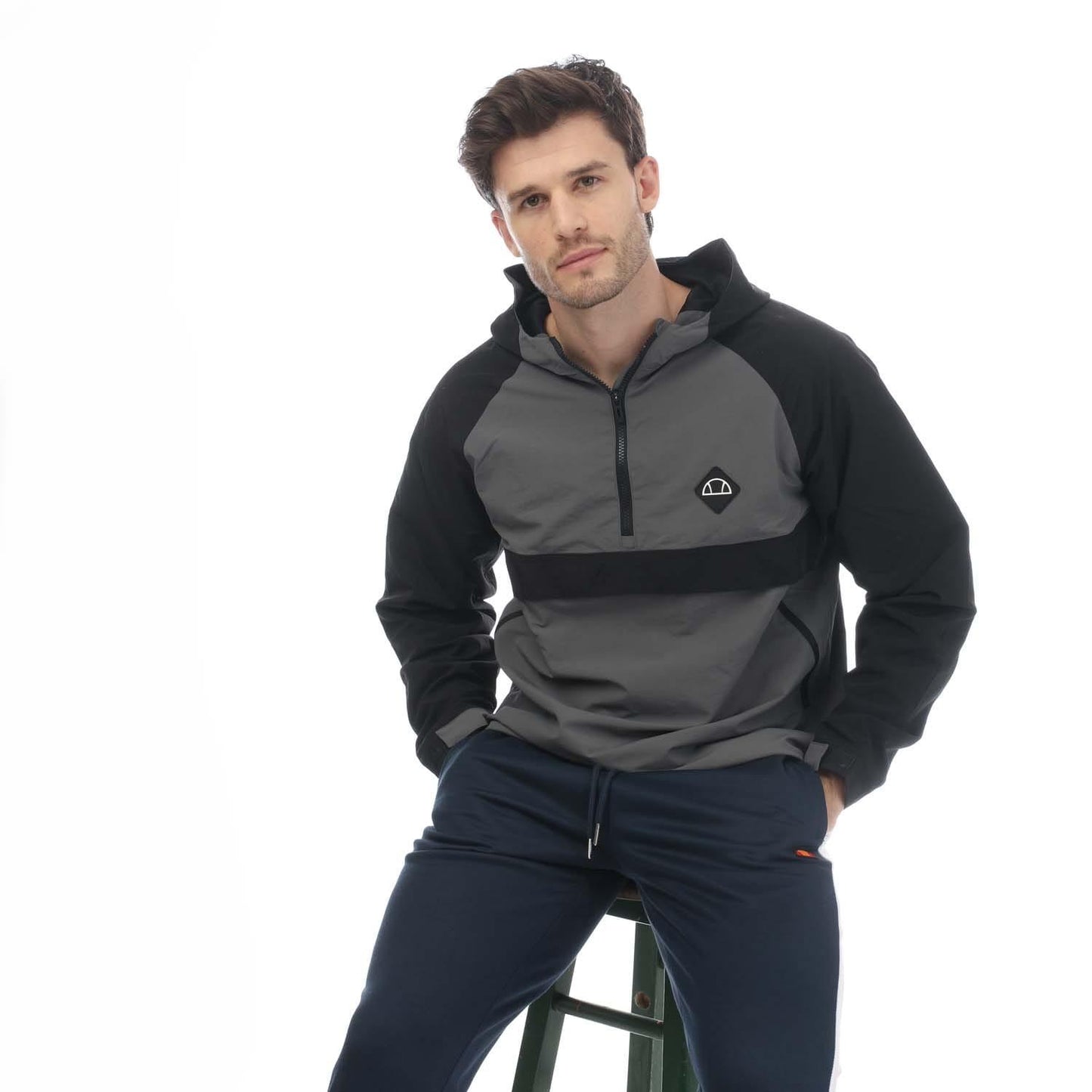 Black - Side - Ellesse Mens Joi Jacket