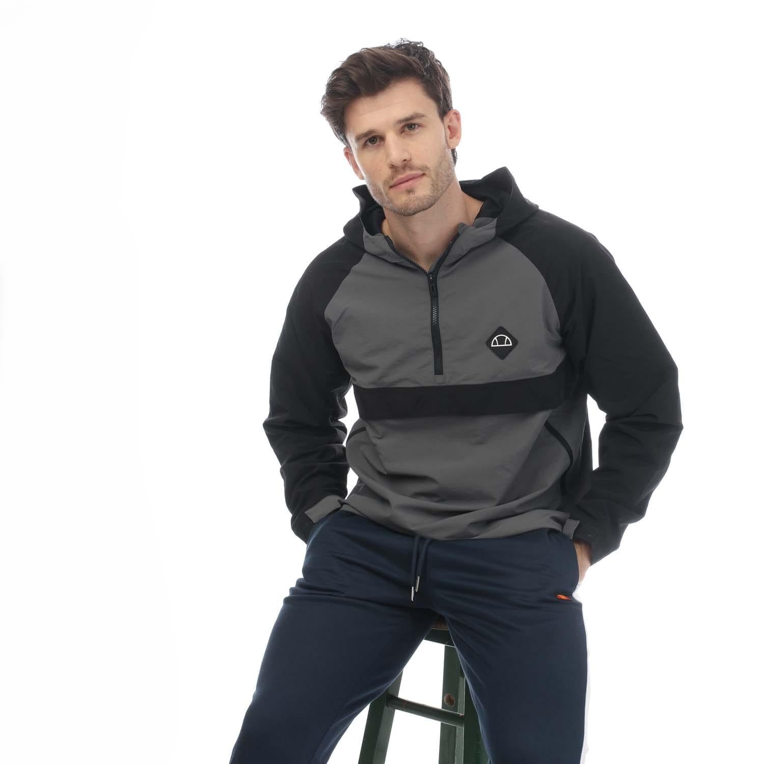 Black - Side - Ellesse Mens Joi Jacket