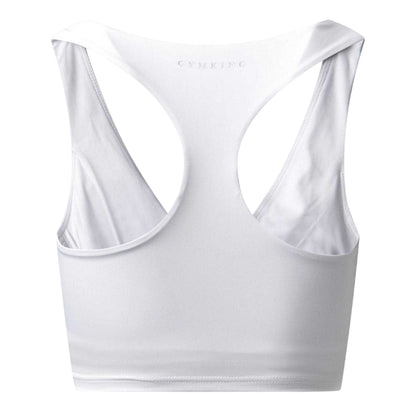 White - Back - Gym King Womens-Ladies 365 Sports Bra