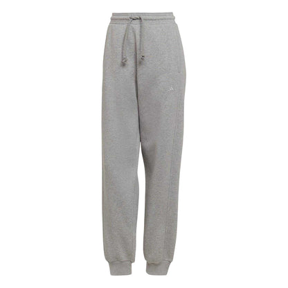 Grey - Front - Adidas Womens-Ladies All Season Slim Joggers