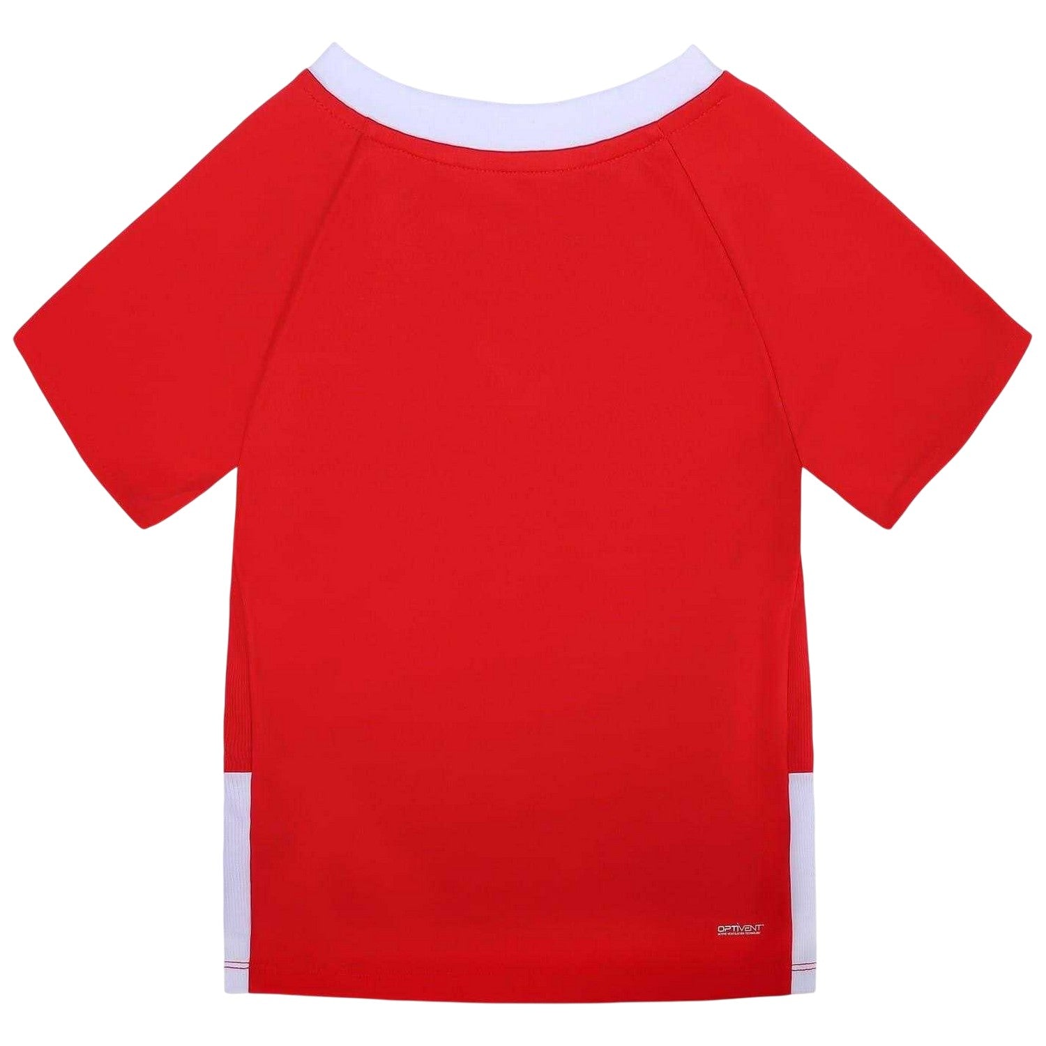 Red-White - Back - Sondico Childrens-Kids Logo T-Shirt