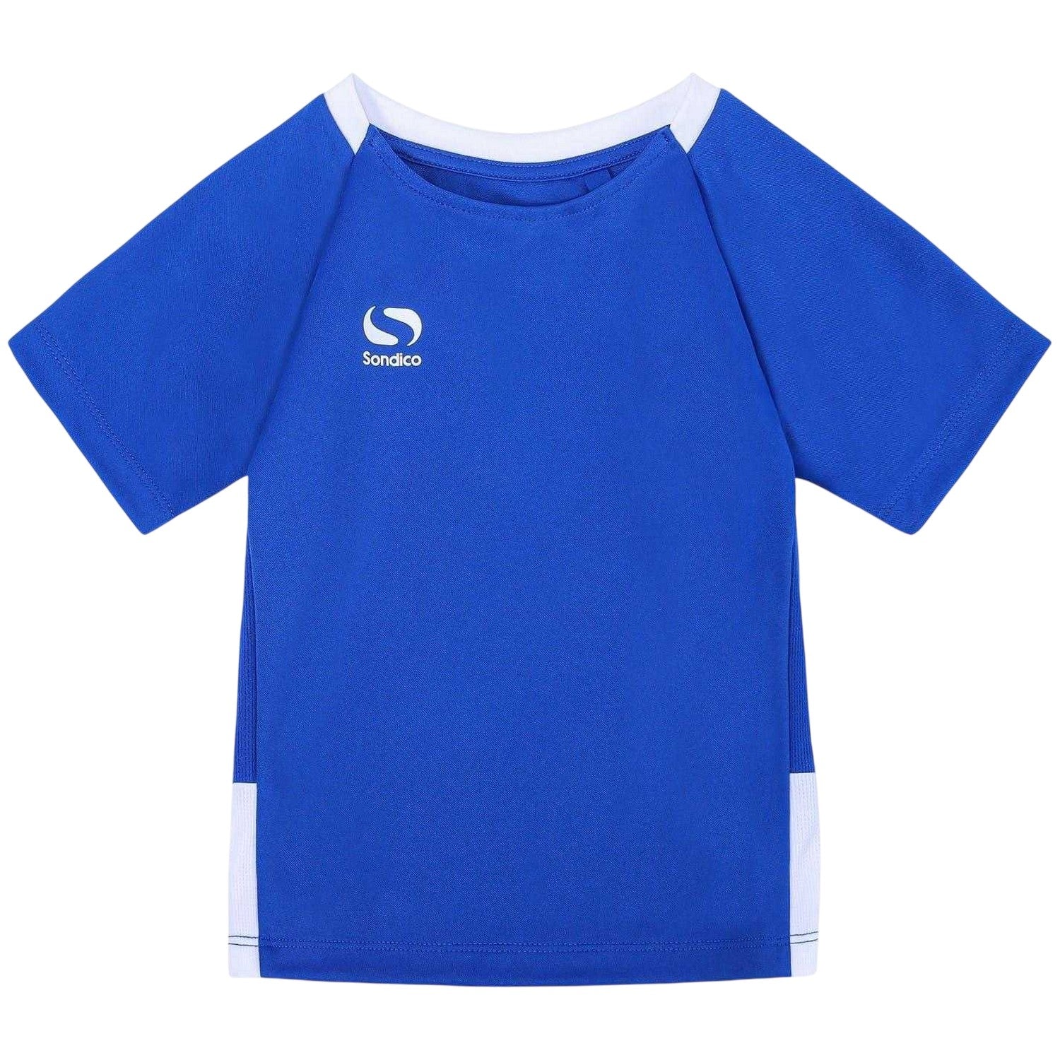 Royal Blue-White - Front - Sondico Childrens-Kids Logo T-Shirt
