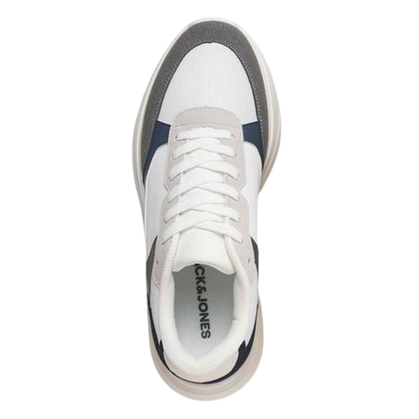 White - Lifestyle - Jack And Jones Mens Jfwaspire Low Cut Trainers