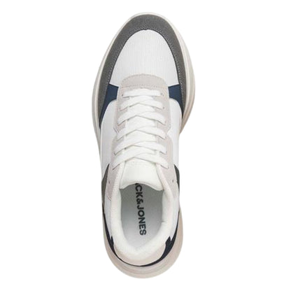White - Lifestyle - Jack And Jones Mens Jfwaspire Low Cut Trainers