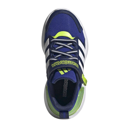 Lucid Blue - Lifestyle - Adidas Childrens-Kids Lightorama Flashing Lights Trainers