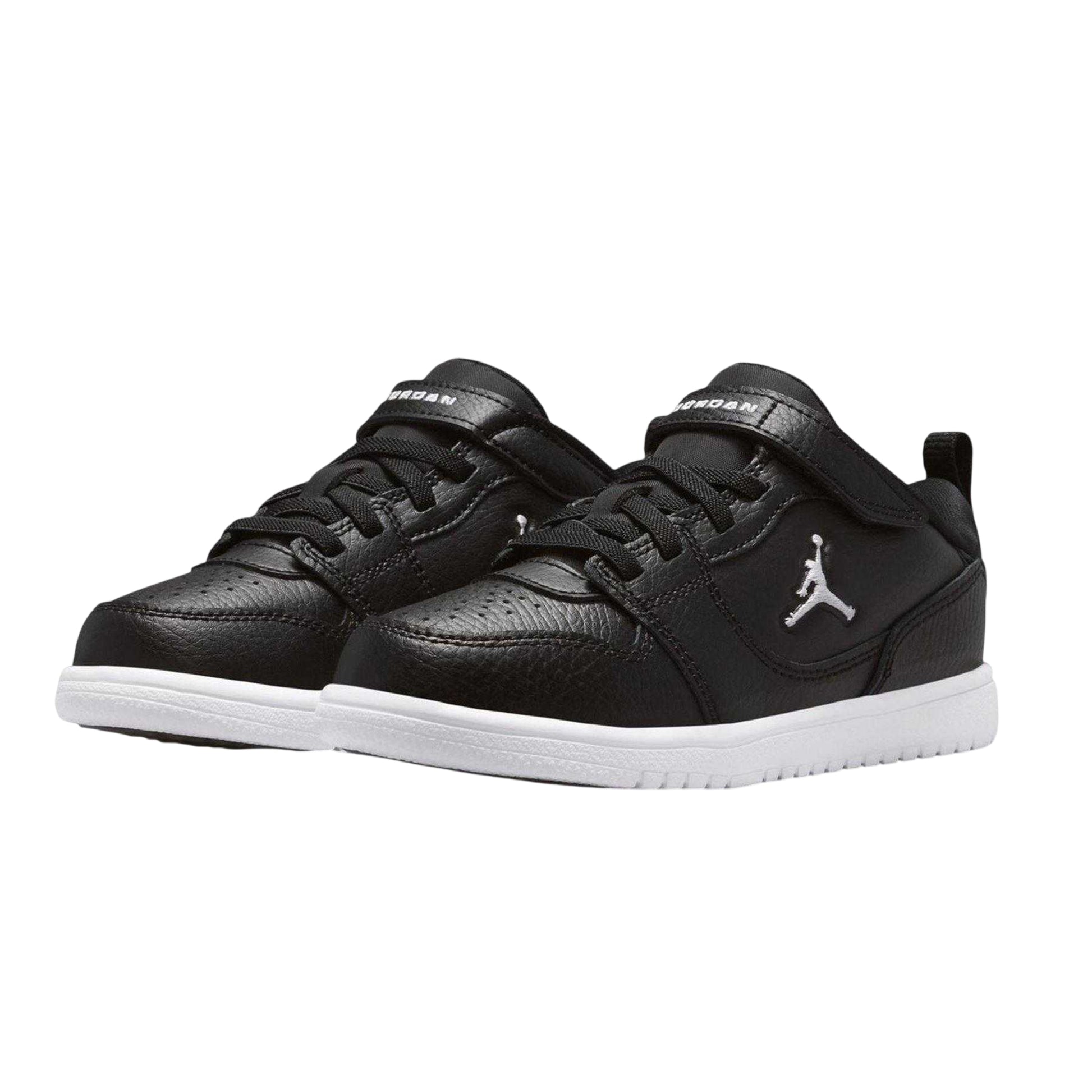 Black-White - Lifestyle - Nike Childrens-Kids Access Court Flat Trainers