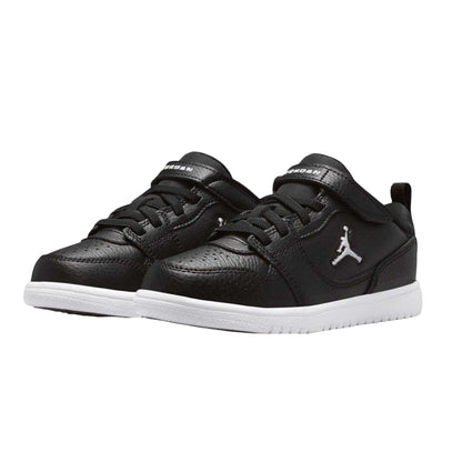 Black-White - Lifestyle - Nike Childrens-Kids Access Court Flat Trainers