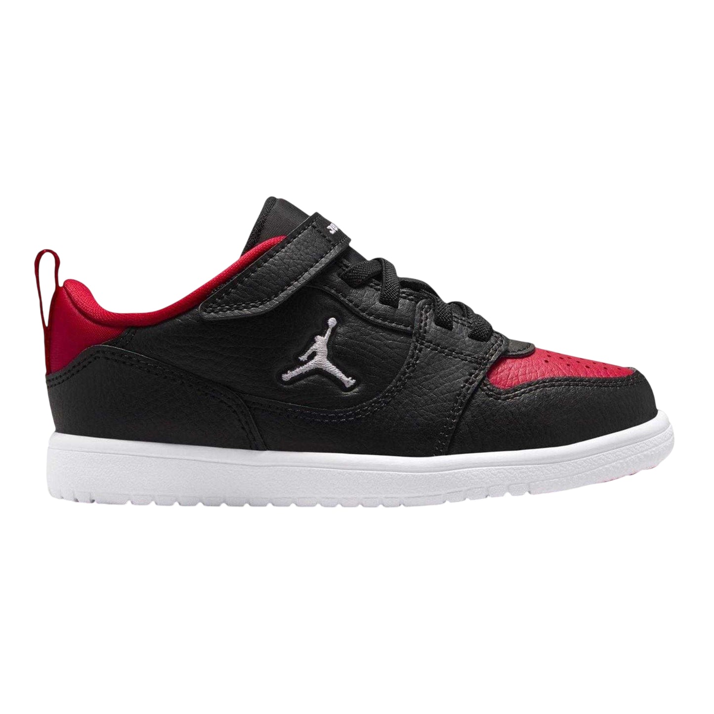 Black-Red - Front - Nike Childrens-Kids Access Court Flat Trainers