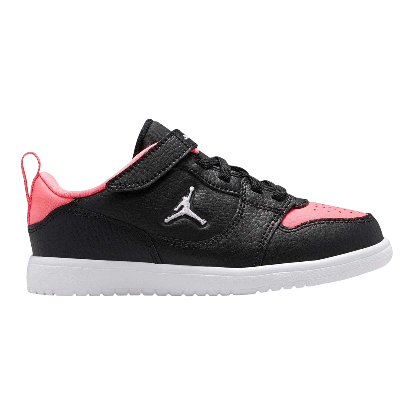 Black-Pink - Front - Nike Childrens-Kids Access Court Flat Trainers