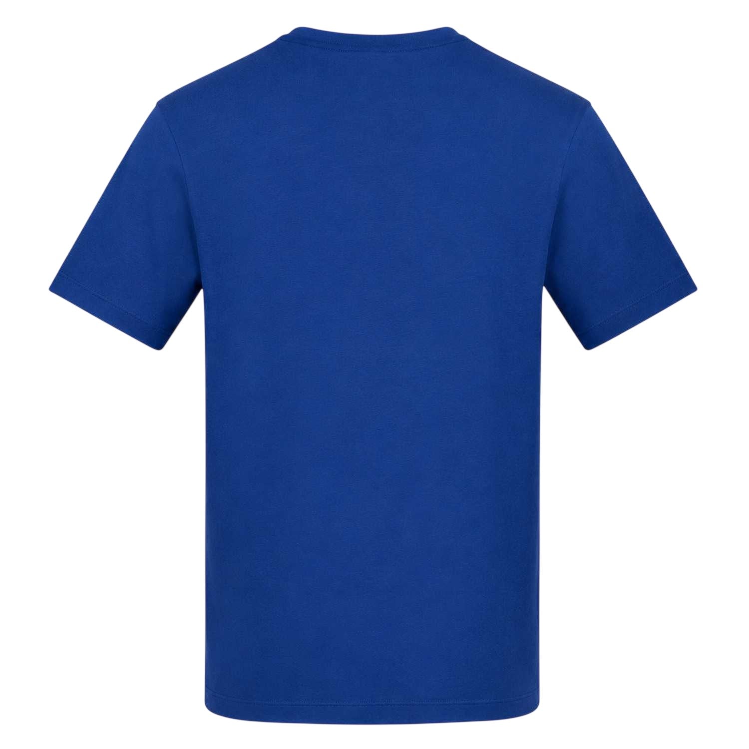 Blue-White - Back - AWD Mens Carabao Cup Printed T-Shirt