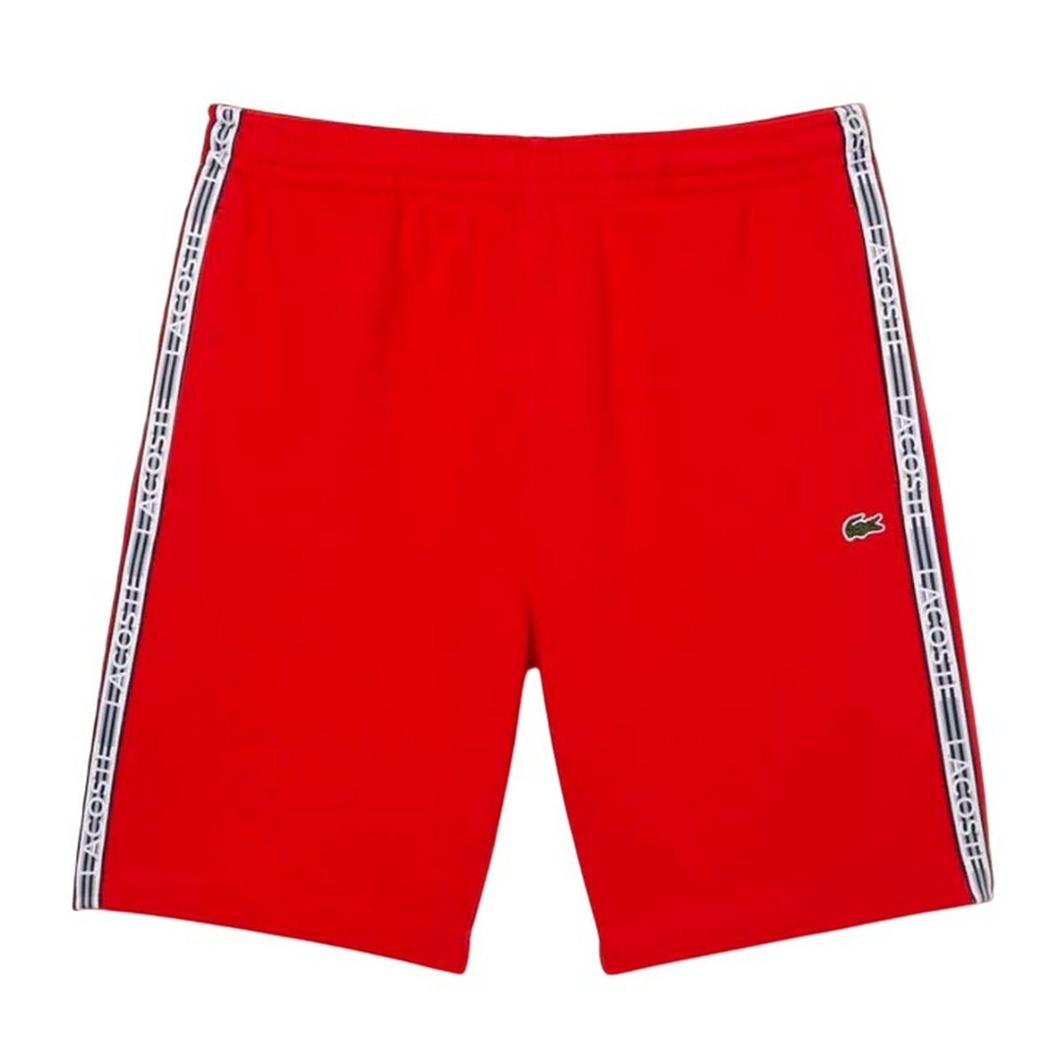 Orange - Front - Lacoste Mens Flannel Shorts
