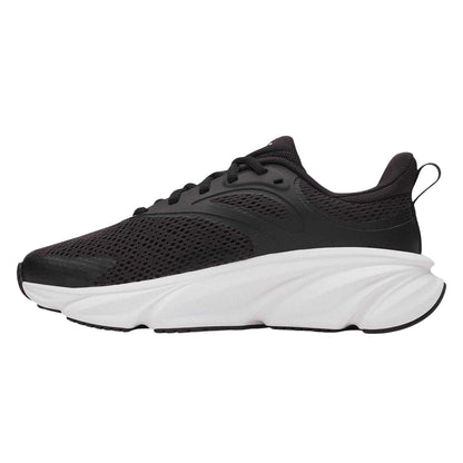 Black-White - Back - Under Armour Childrens-Kids Rogue 6 Trainers
