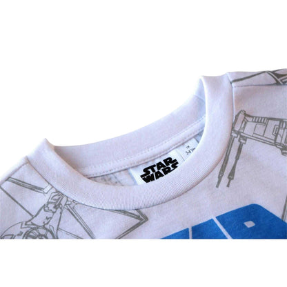 Warmer Blue - Side - Star Wars Childrens-Kids Polyester T-Shirt