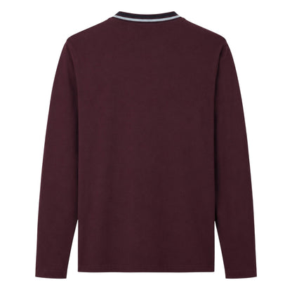 Red - Back - Farah Mens Colorado Crew Neck Regular Sweatshirt