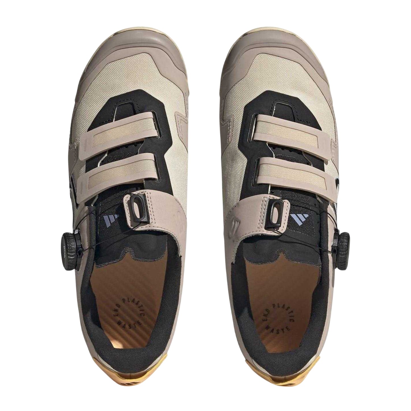 Beige - Pack Shot - Adidas Womens-Ladies Five Ten Kestrel BOA Lacing System Hiking Shoes
