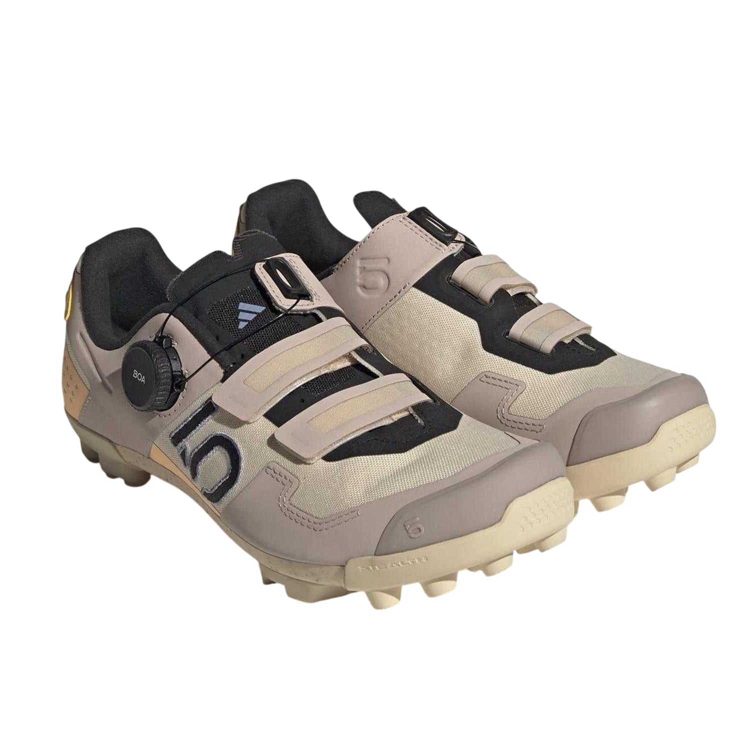 Beige - Front - Adidas Womens-Ladies Five Ten Kestrel BOA Lacing System Hiking Shoes