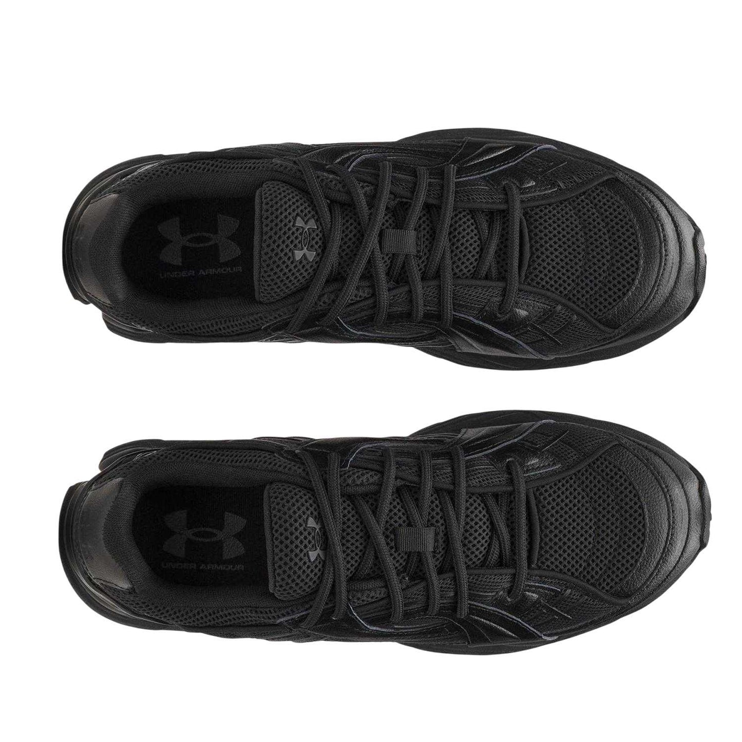 Triple Black - Side - Under Armour Mens Sola Trainers