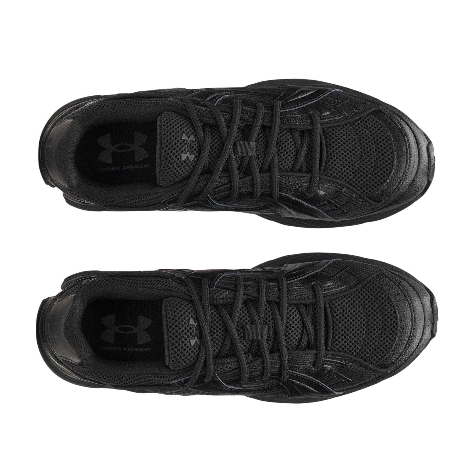 Triple Black - Side - Under Armour Mens Sola Trainers