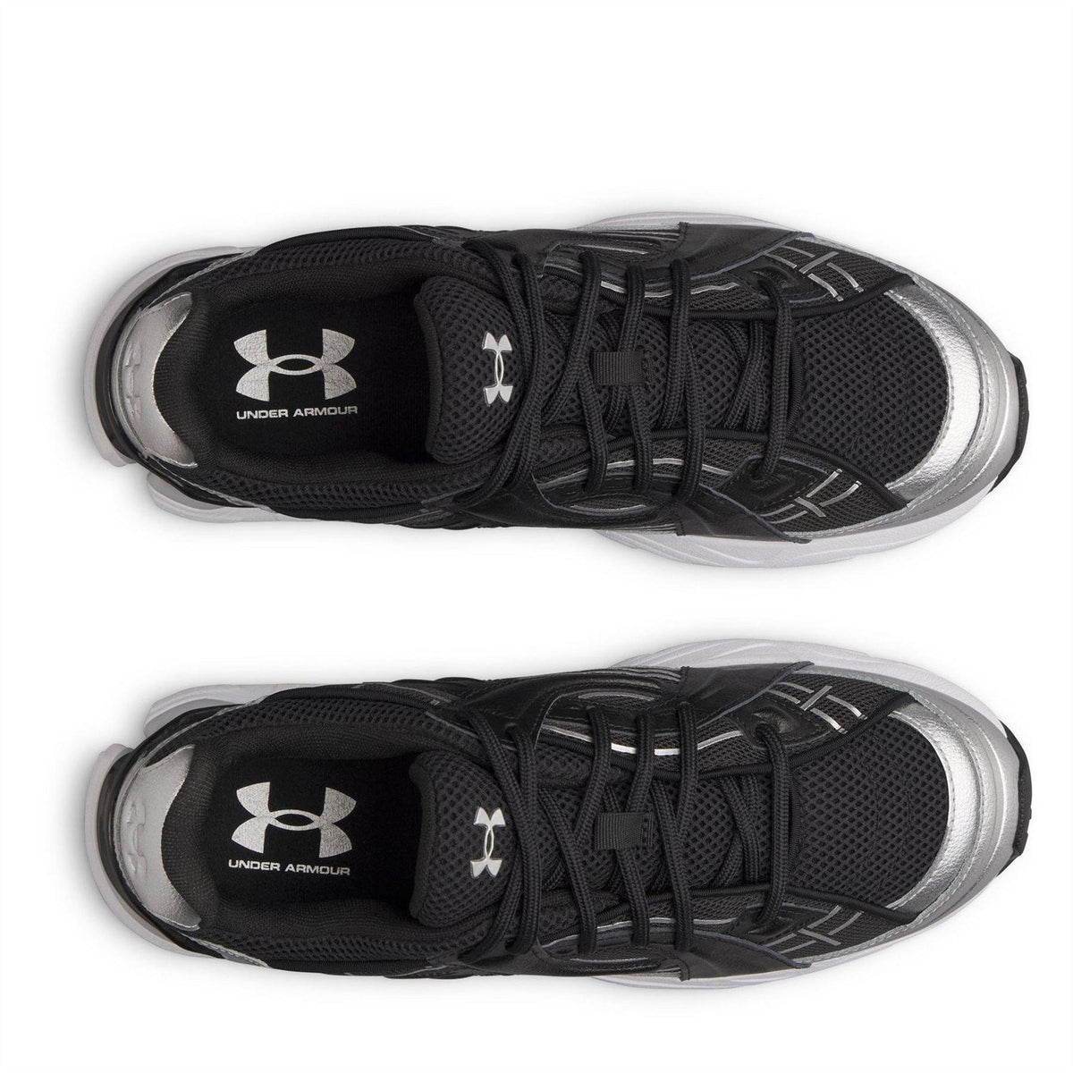 Black-White - Lifestyle - Under Armour Mens Sola Trainers