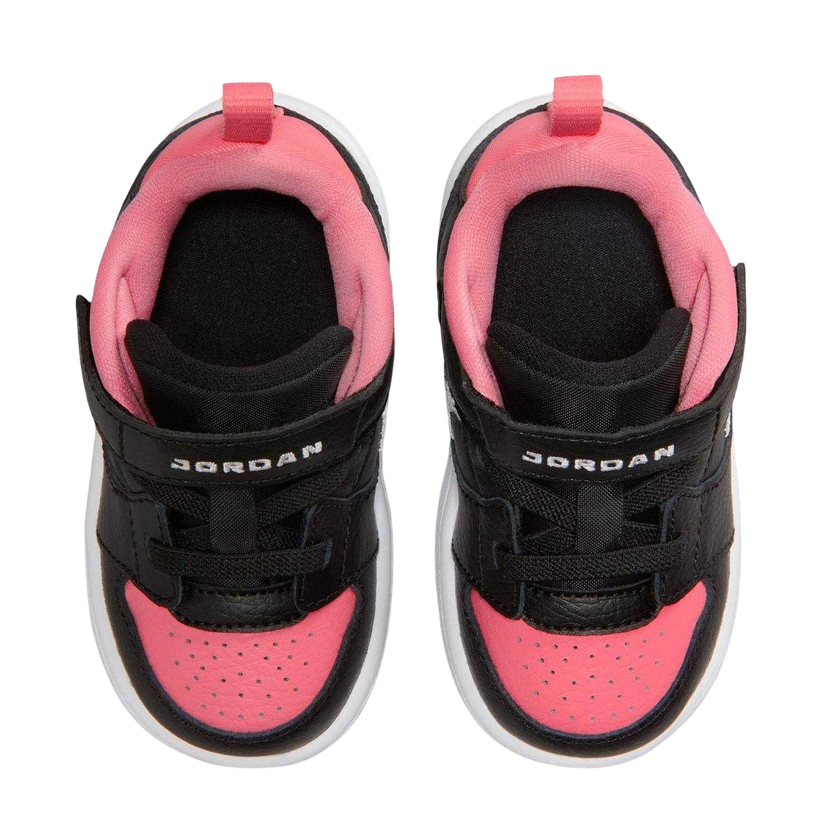 Black-Pink - Side - Nike Childrens-Kids Air Jordan Access Trainers