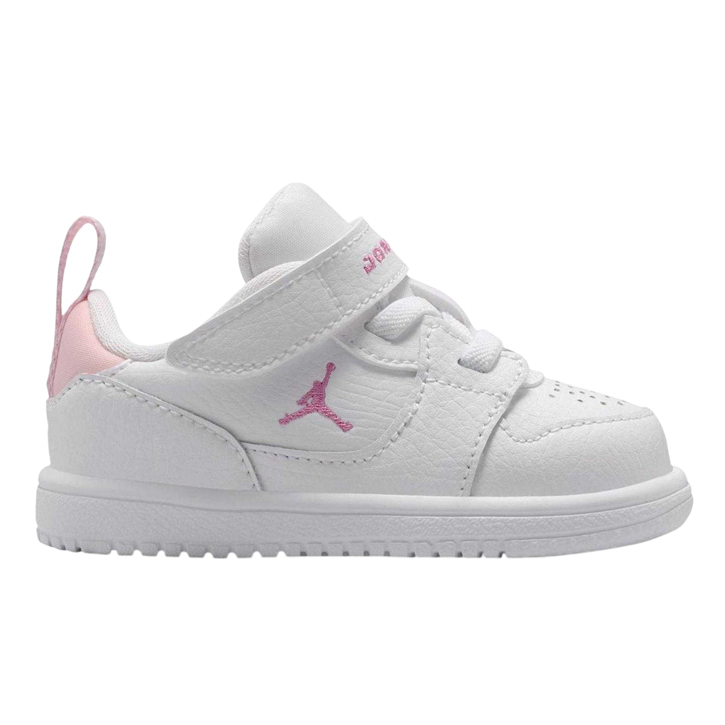 White-Pink - Back - Nike Childrens-Kids Air Jordan Access Trainers