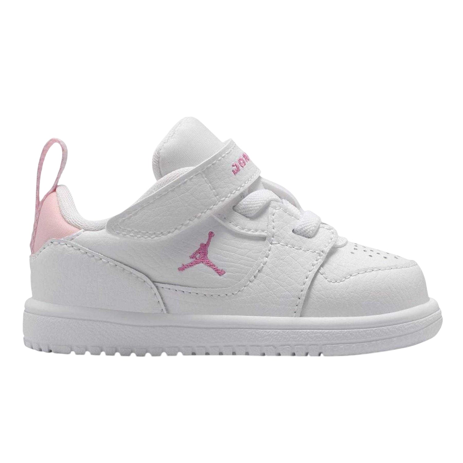 White-Pink - Back - Nike Childrens-Kids Air Jordan Access Trainers