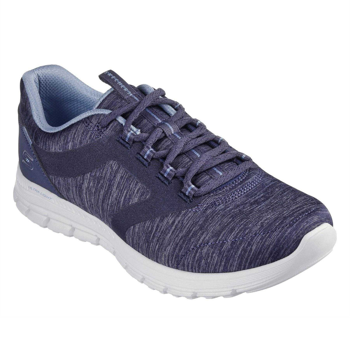 Navy - Back - Skechers Womens-Ladies Luminate Trainers