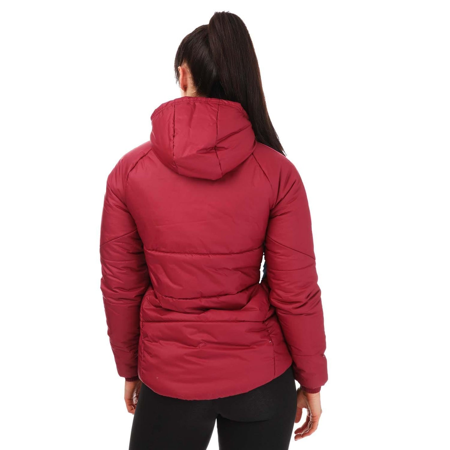 Red - Back - Adidas Womens-Ladies Spain Condivo 22 Jacket