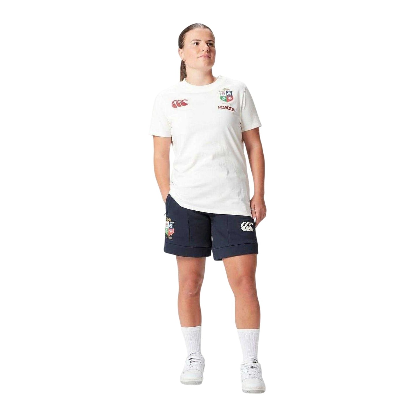 Dark Navy - Pack Shot - Canterbury Womens-Ladies British & Irish Lions Shorts