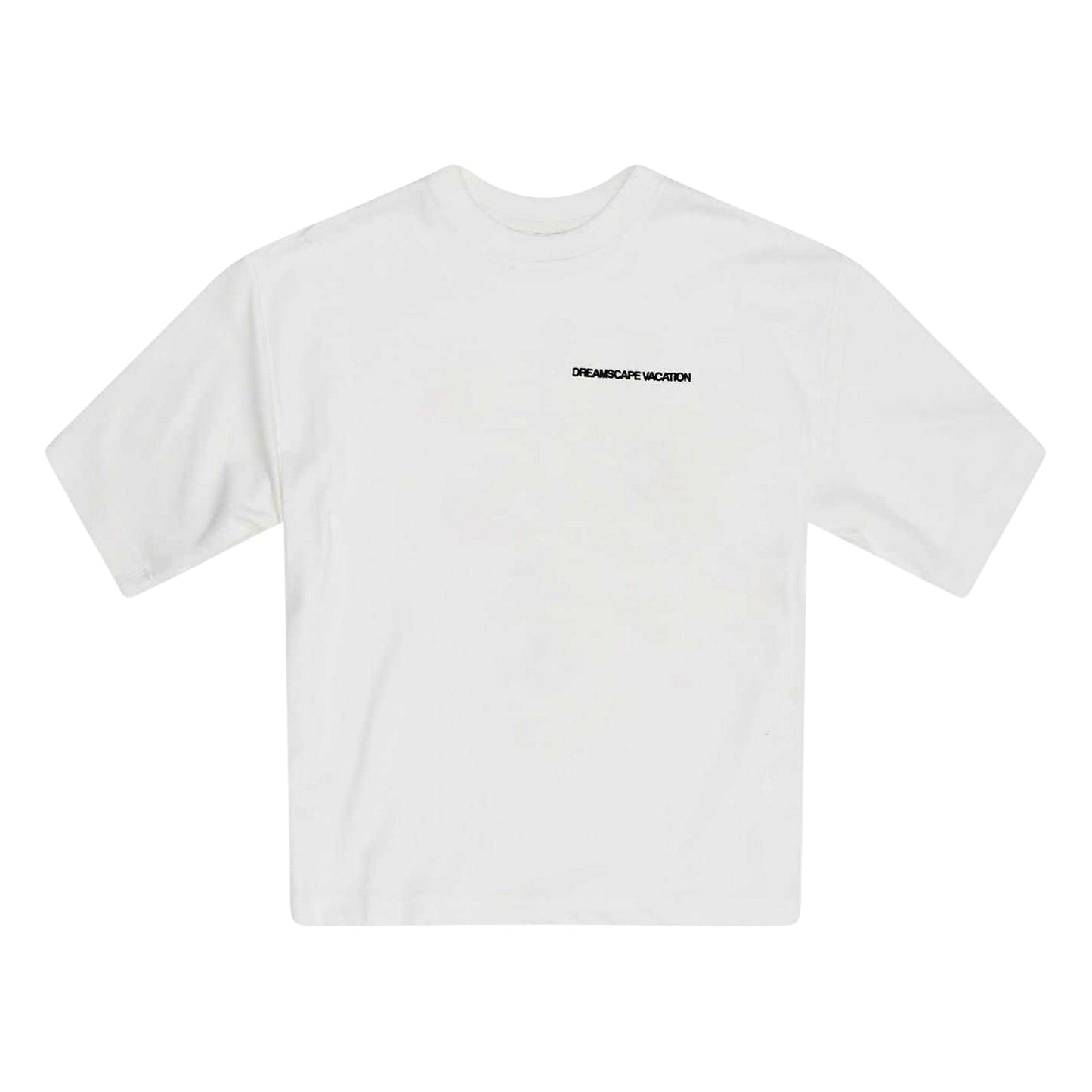 Off White - Front - Rose London Mens Dreamscape T-Shirt