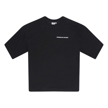 Black - Front - Rose London Mens Dreamscape T-Shirt