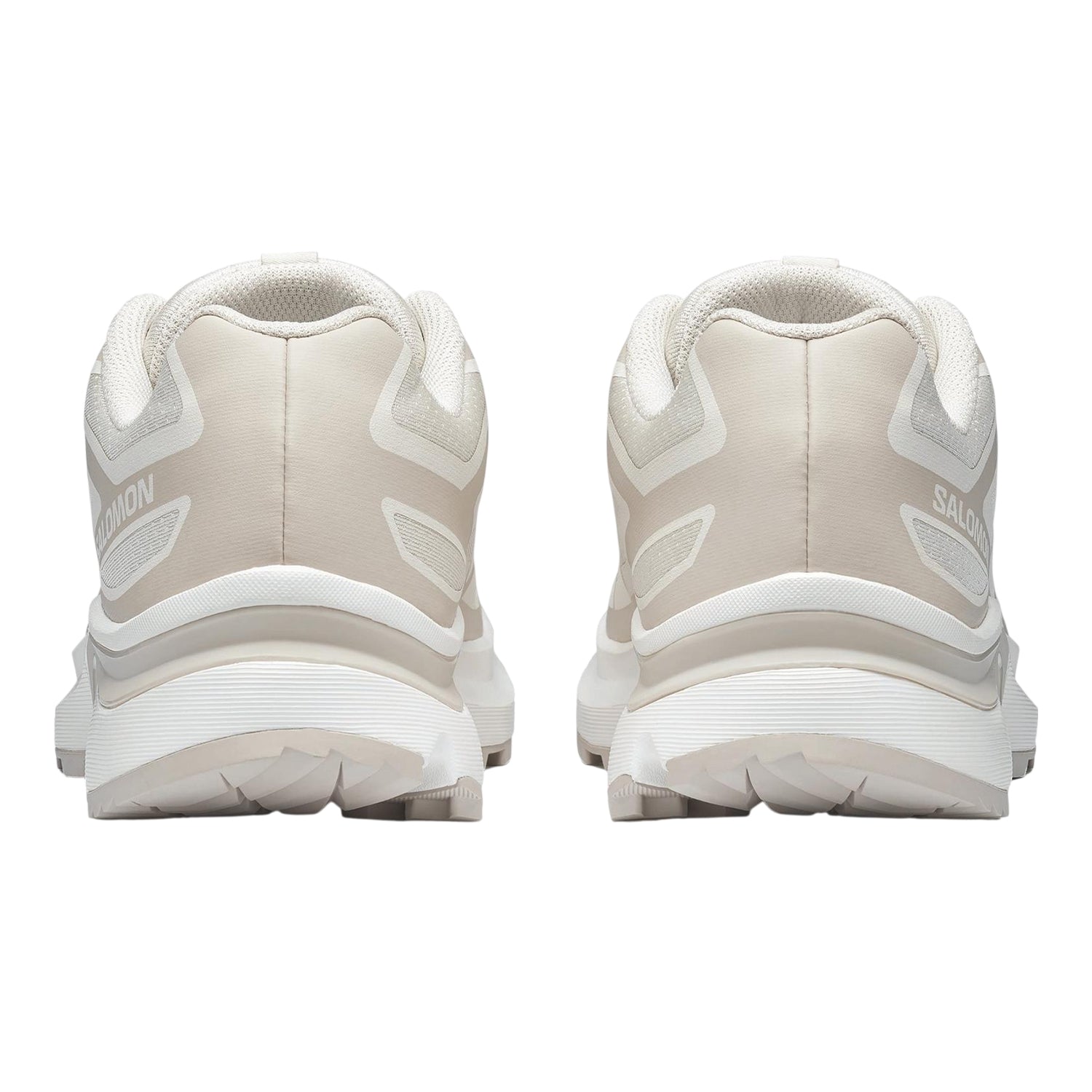 Vanilla-Rainy Day - Back - Salomon Womens-Ladies EVR Low Cut Trainers
