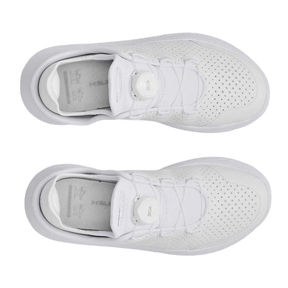 White - Side - Under Armour Womens-Ladies SlipSpeed Trainers