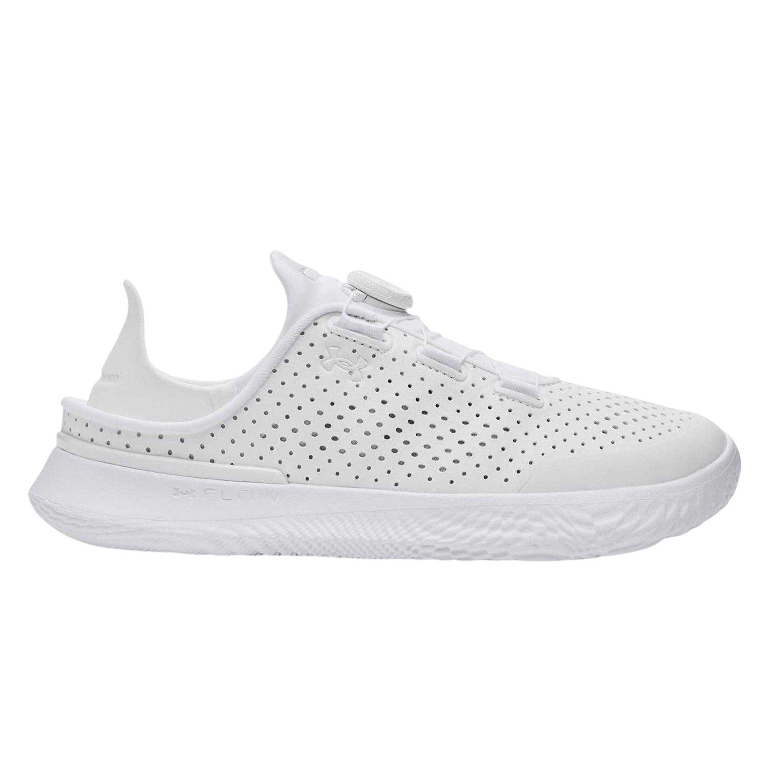 White - Front - Under Armour Womens-Ladies SlipSpeed Trainers
