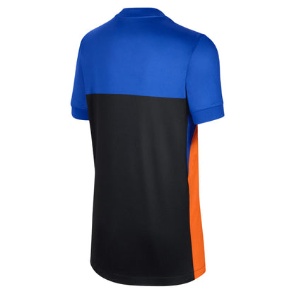 Blue-Black - Back - Nike Childrens-Kids ACG Inter Miami CF Football Jersey