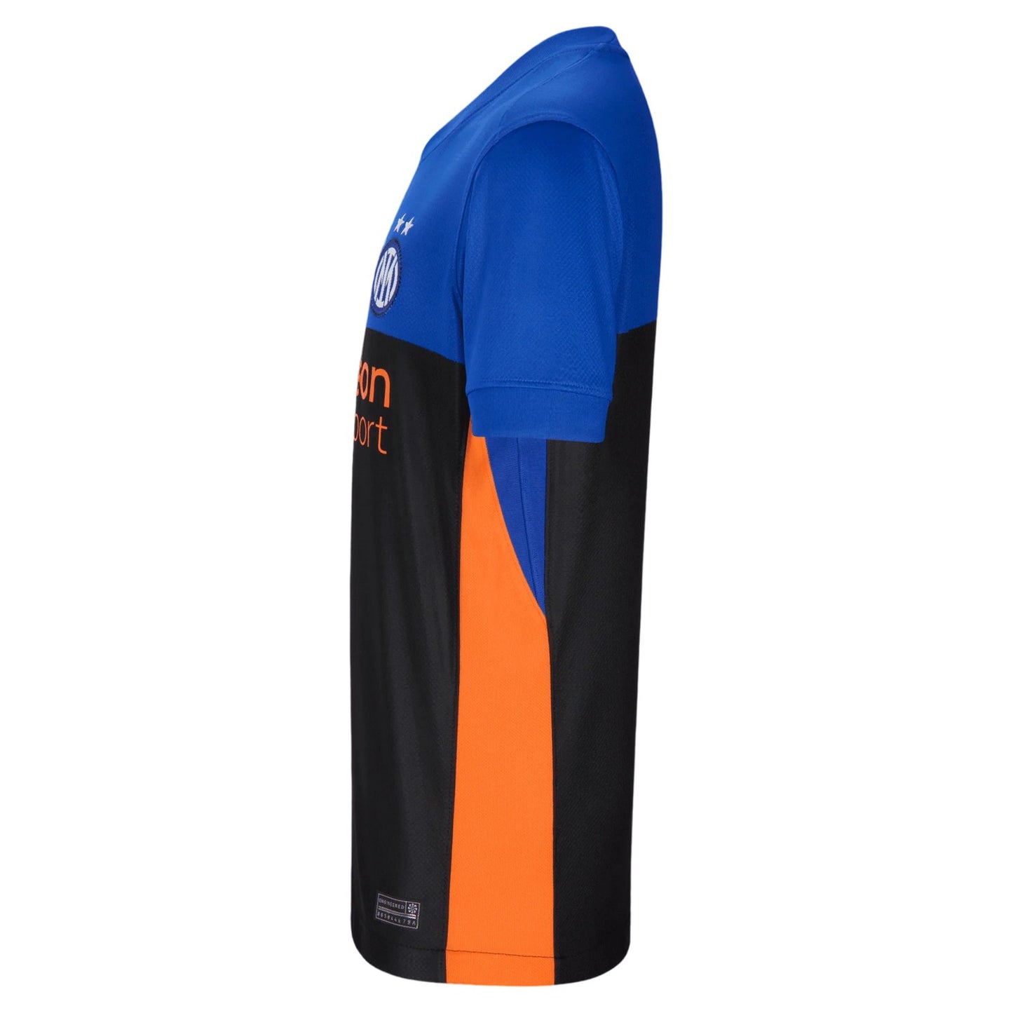 Blue-Black - Side - Nike Childrens-Kids ACG Inter Miami CF Football Jersey