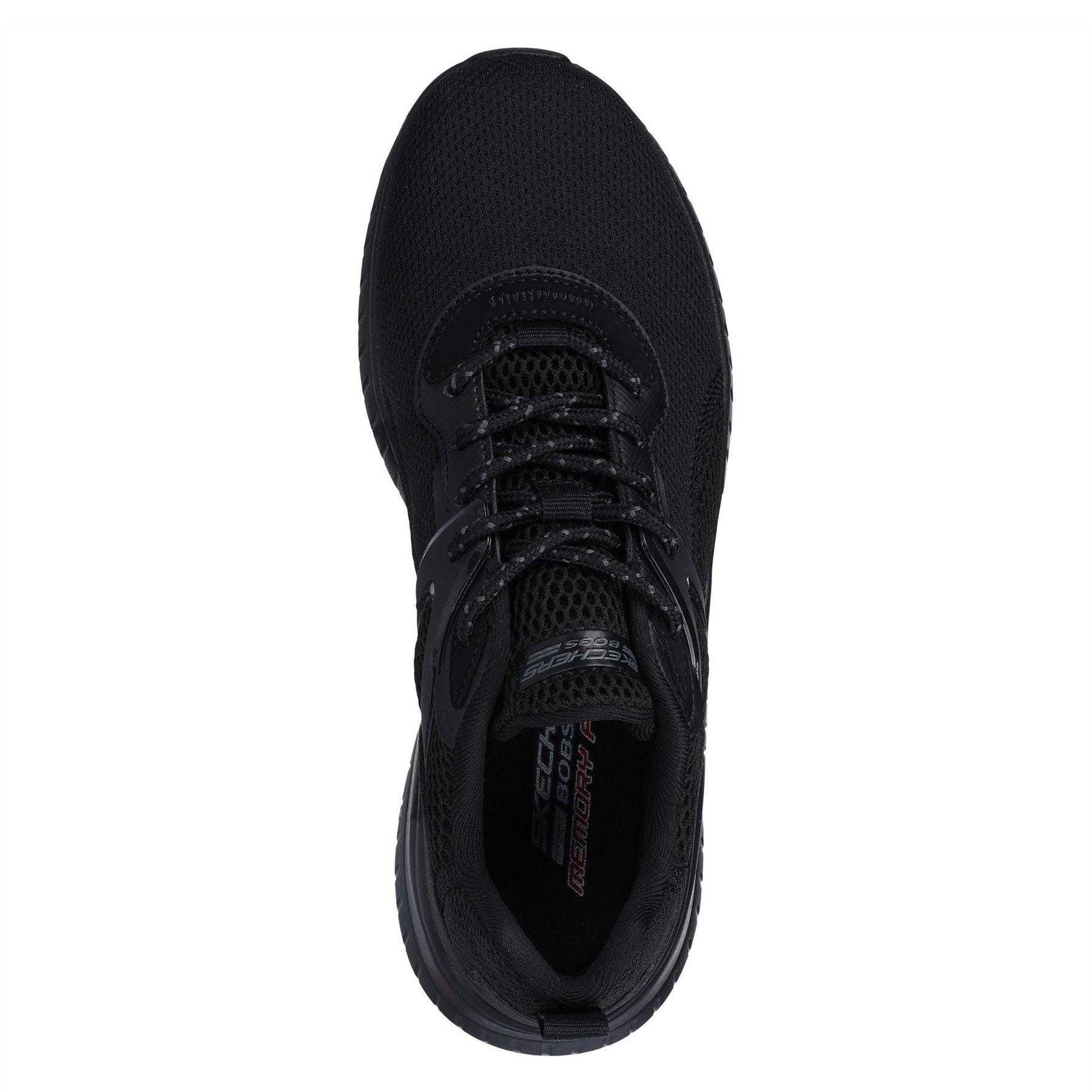 Black - Lifestyle - Skechers Womens-Ladies Bobs Squad Chaos Trainers