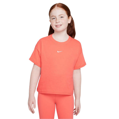 Magic Ember - Front - Nike Girls Swoosh Regular T-Shirt